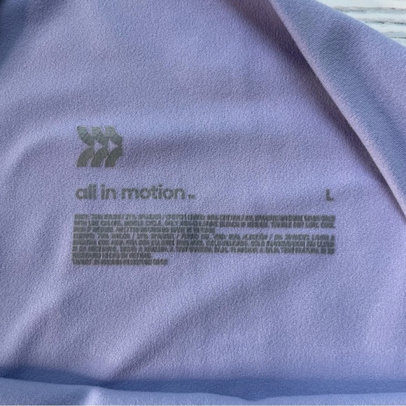 All in Motion lavender flare yoga pants women’s size large - Picture 8 of 8